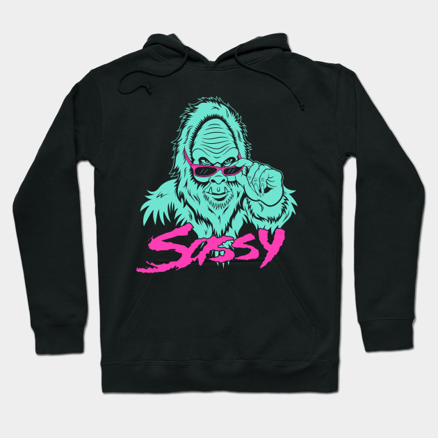 Sassy the sasquatch hoodie top